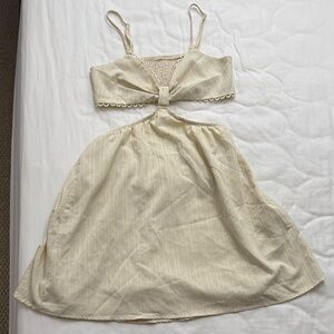 SHEIN Light Yellow Dress